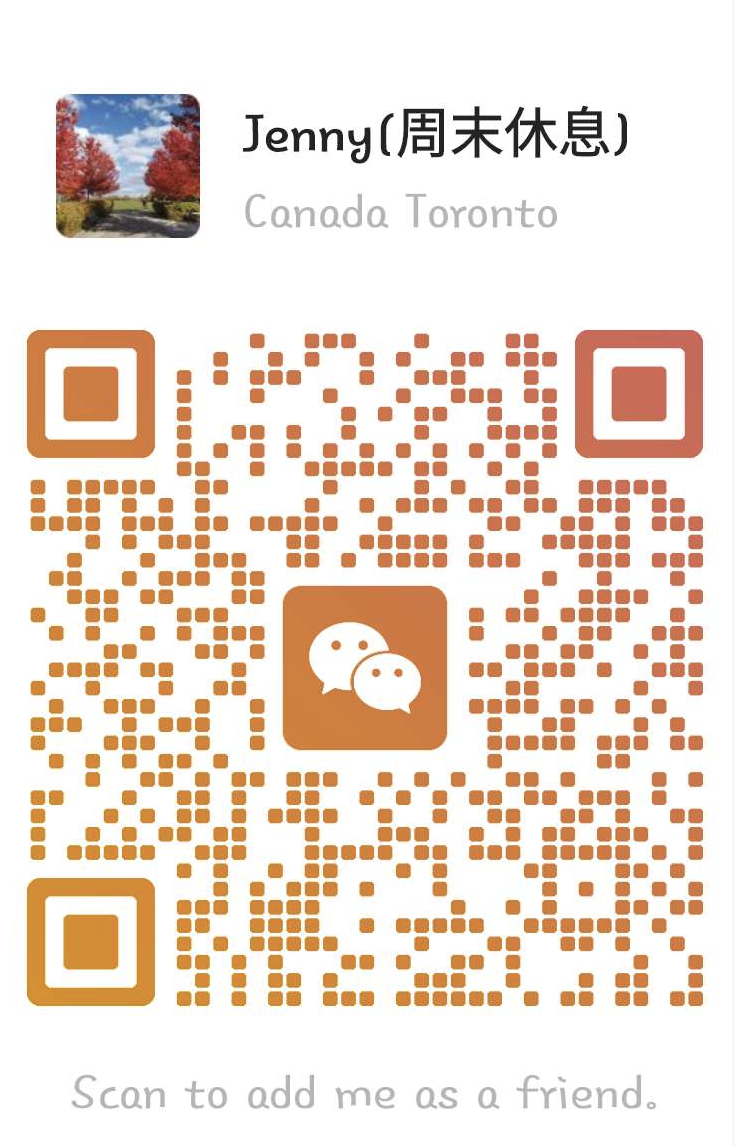 Jenny WeChat QR code